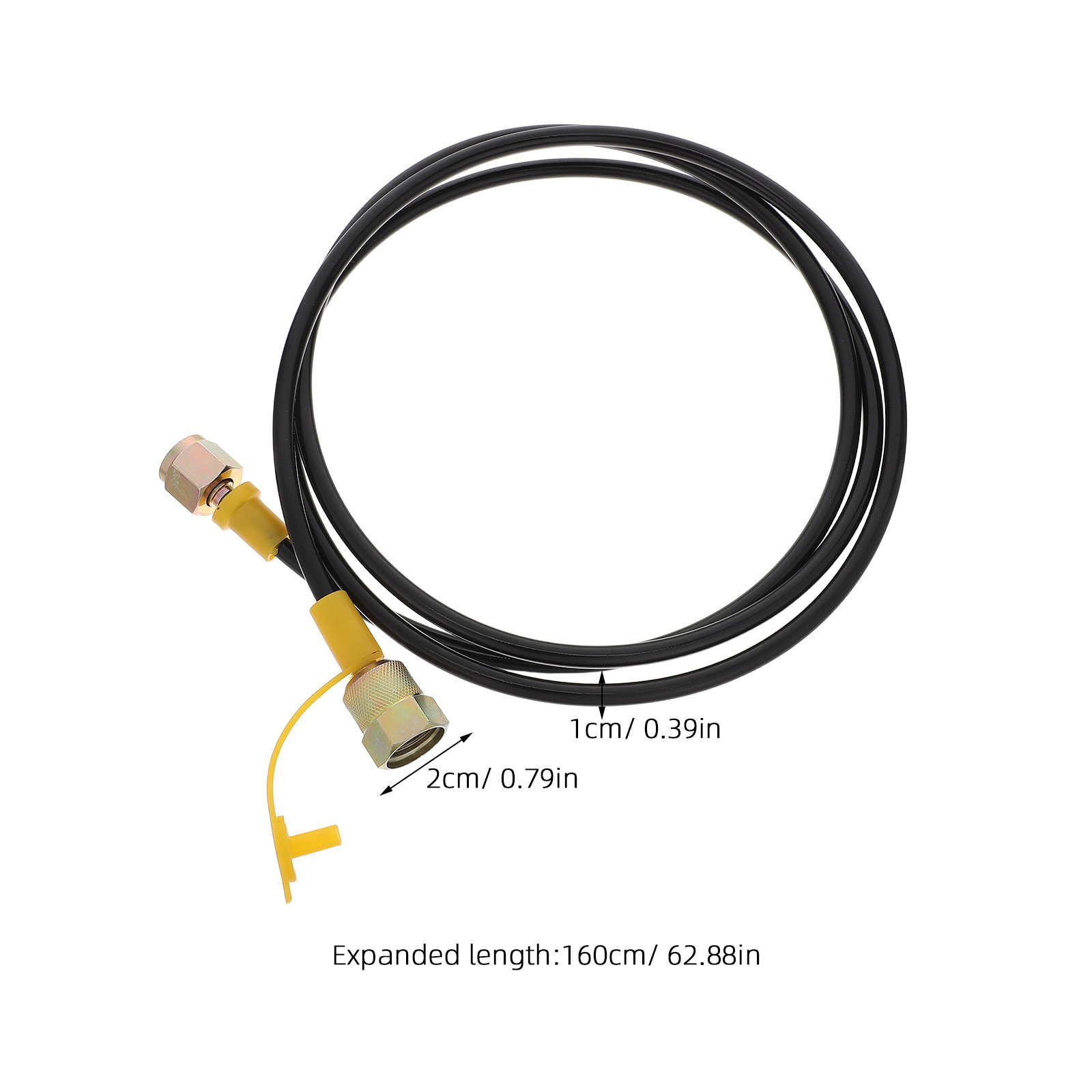 Hydraulic Pressure Gauge Hose  - Flexible Hose Braided recension och pris